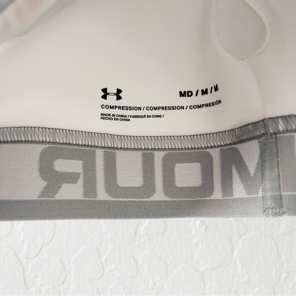 Under Armour Women’s Mid Cross-back Sports Bra - Picture 3 of 3